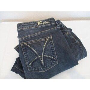 KUT From The Kloth Blue Medium Wash Kloth Catherine Denim Boyfriend Cut Jeans